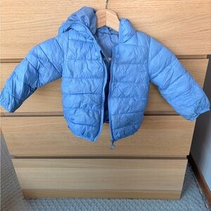 Blue Kids Puffer Jacket